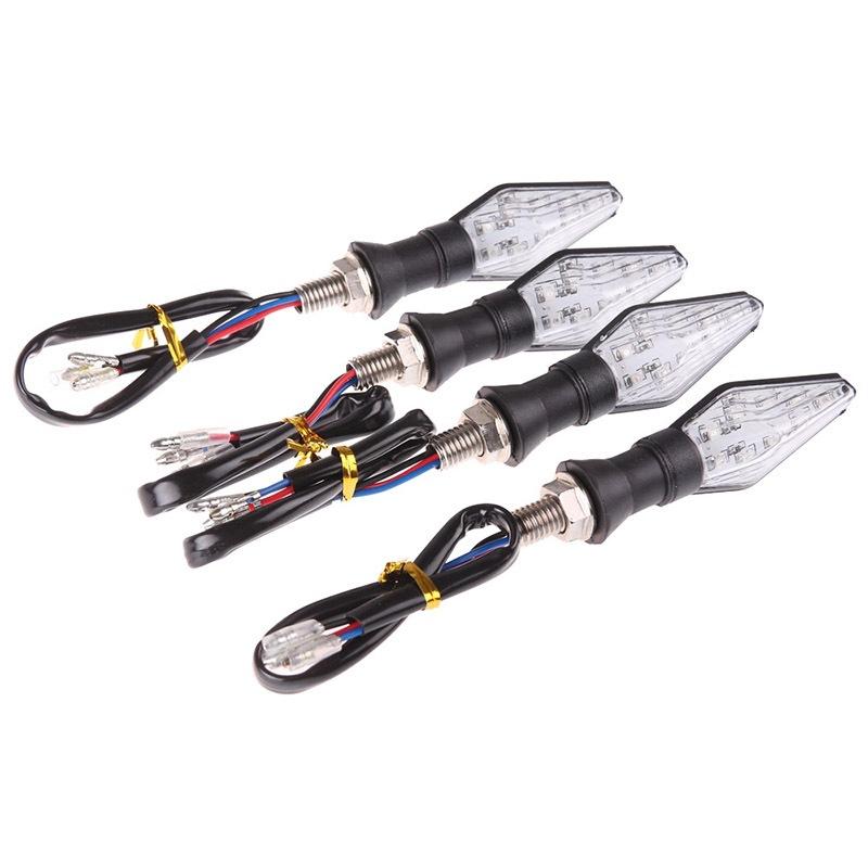 MOTERCROSS ABS Plastic Motorcycle Modified LED Turn Signal Indicator Light-ISO9001 Certified