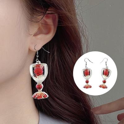Ohrringe zum Valentinstag Geschenk Dekor Schmuck für Club Party Festival