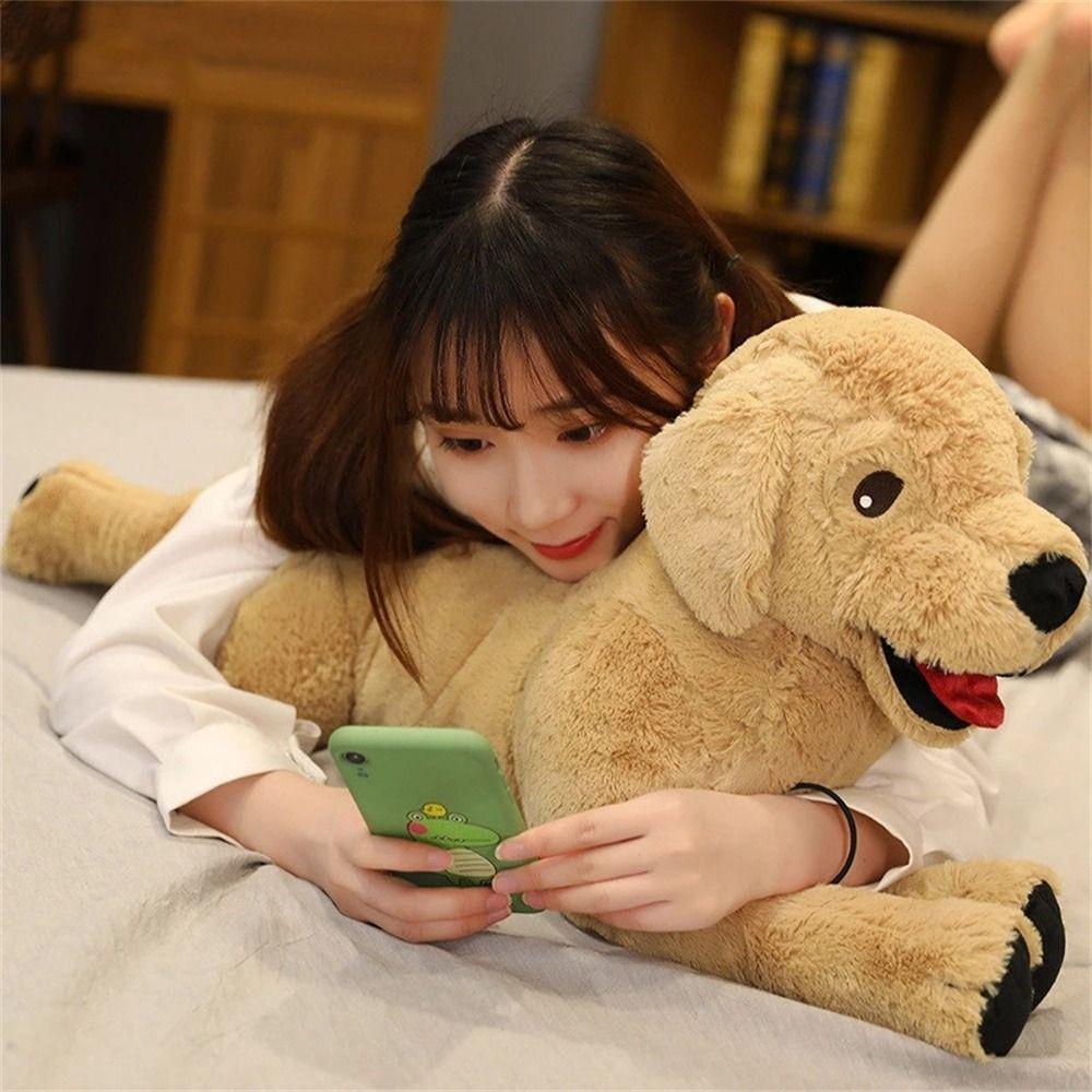 Doll Simulation Dog Stuffed Toys Golden Retriever Plush Animals Plush Toys Labrador Dog Plush Doll
