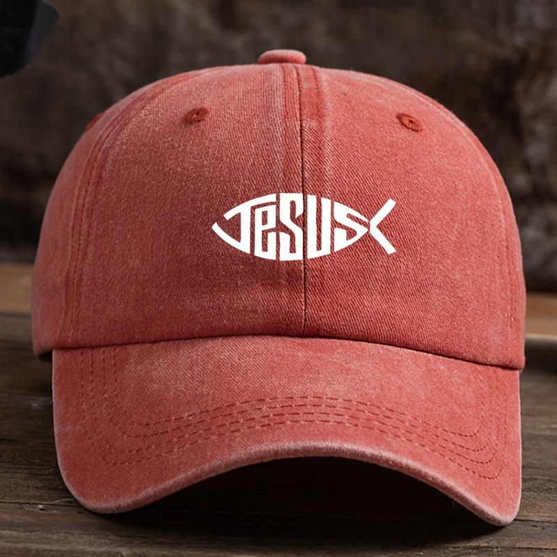 Fishbone Printed Baseball Cap, Fashionable and Versatile, Hip-hop, Men's and Women's Street Personality, Simple Duckbill Cap