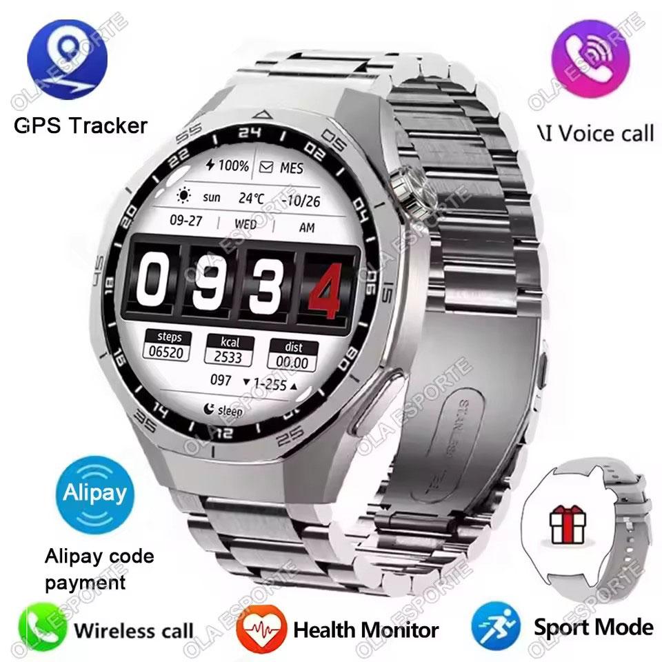 Neue Watch 5 Smartwatch 5 Pro Herren HD AMOLED Bildschirm GPS Herzfrequenz Bluetooth Anruf IP68 Wasserdicht Mann Smartwatch Weihnachtsgeschenke