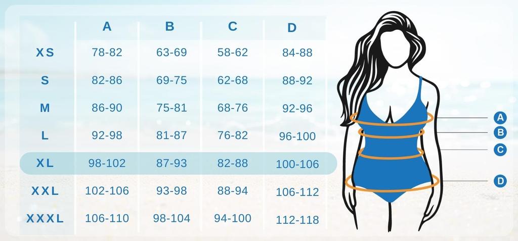 One-piece swimsuit shaping slimming black One-piece swimsuit shaping slimming black XL