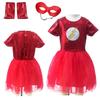 Bsrlons Halloween Flash Girl Children's Role-playing Costume Cosplay Stage Performance Dress