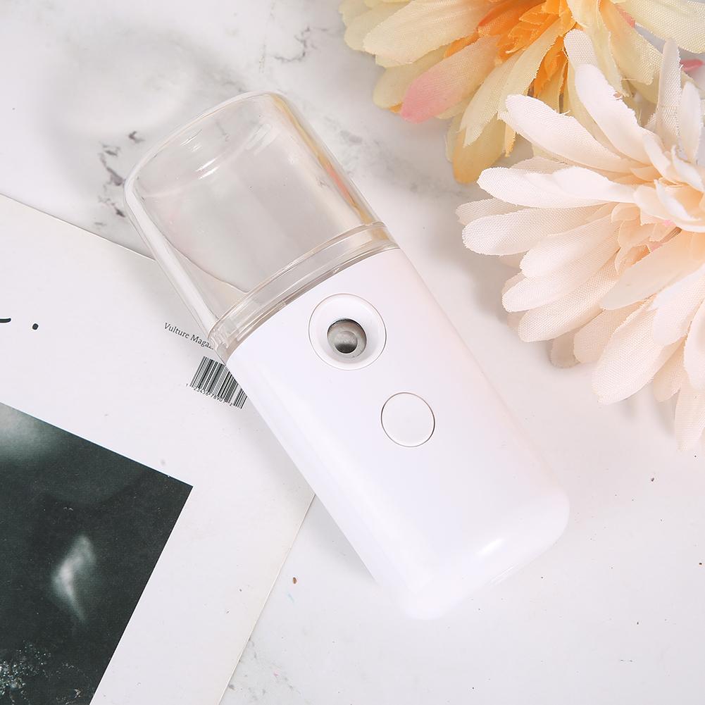 Household Portable Nanometer Mist Spray Atomization Face Moisturizing Sprayer NebulizerWhite