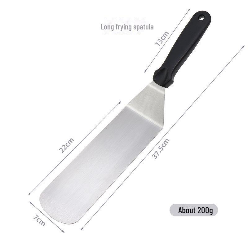 

Универсальная лопатка из нержавеющей стали для гриля, жарки и теппаньяки - Идеально подходит для стейков и блинов