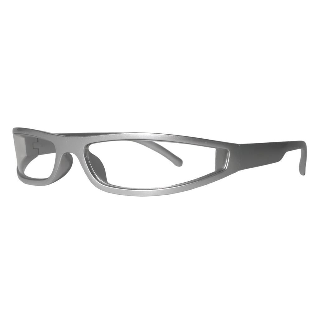 Future technology sense small frame YK sunglasses ins Internet celebrity street shot sunglasses personality trend concave sunglasses