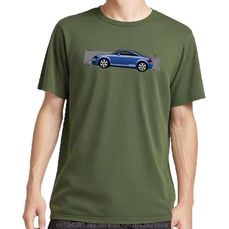 My Hand Drawing Of The Blue German Coupe Tshirt Shirts Graphic Tees Plain Mens Clothing