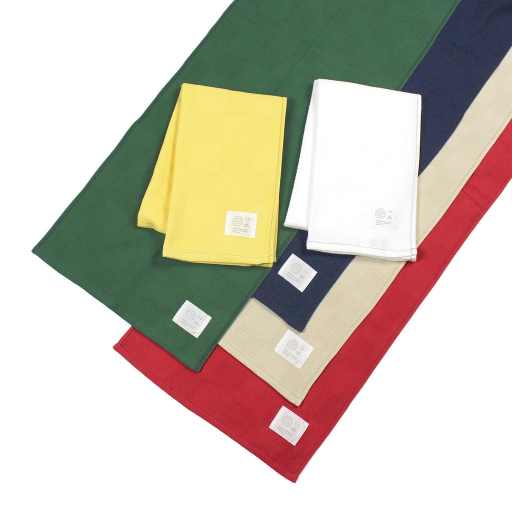 Imabari Towel Iori Face Towel Non-Pile (Moss)