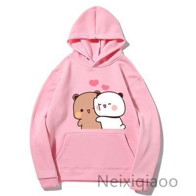 Autumn Winter Panda Bear Cute Cartoon Women Hoodie Bubu Dudu Kawaii Clothing Women Couple Sweatshirts Harajuku Pullover