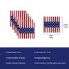 American Flag Independence Day Party Supplies Set