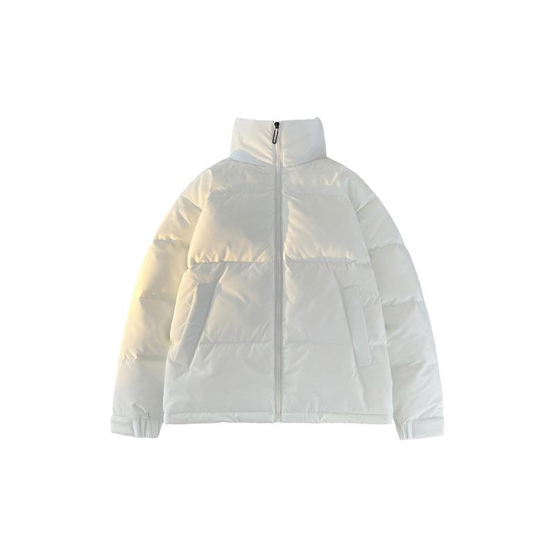 

Высококачественный пуховик мужской зимний молодежный пуховик теплый и утолщенный воротник-стойка мужской деловой пуховик 3XL белый