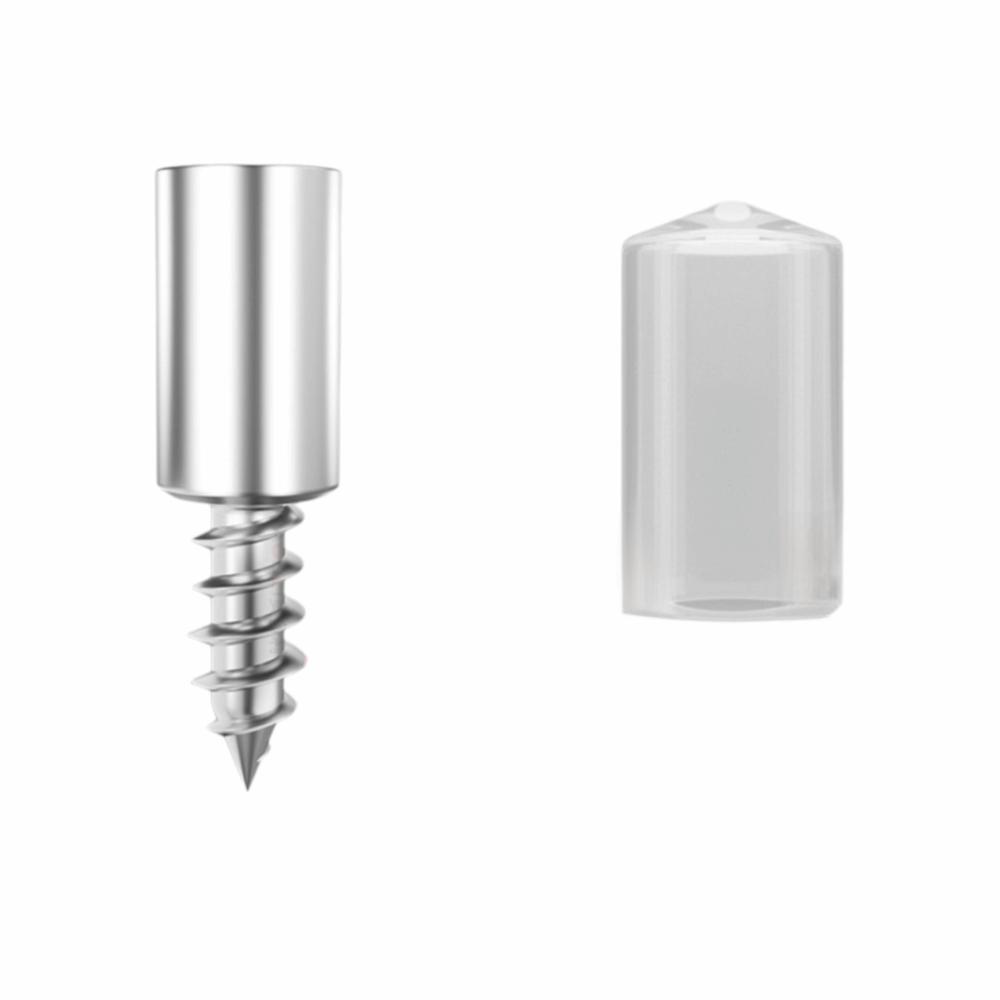 100Pcs Anti-Slip Rubber Sleeve Metal Shelf Support Nails Self-Tapping Screws  Home Improvement