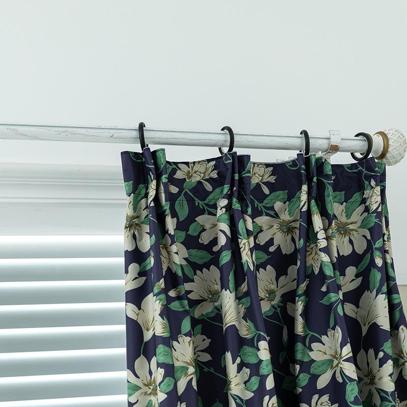 Outdoor Waterproof Blackout Curtains Balcony Blackout Curtains Waterproof And Oil-Proof Printed Curtains Finished Products