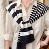 Lightweight Neck Protection Plus-Sized Shoulder Scarf Fashion Knitted Wrap  for Women