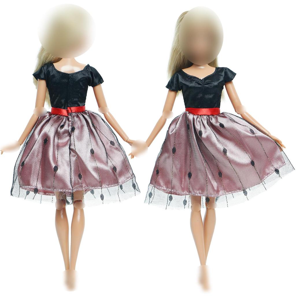 Ținută Păpușă 1/6 Modă Doamnă Rochie de Petrecere Bal Cămăși Haine pentru Păpușă 30cm 11.5 inch Set Cadou Jucărie Fată