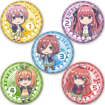 The Quintessential Quintuplets Trading Badge Box Vol.3 5-piece