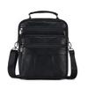 Borsa a tracolla da uomo Joyir in vera pelle – Grande capacità, Borsa a spalla in stile business minimalista