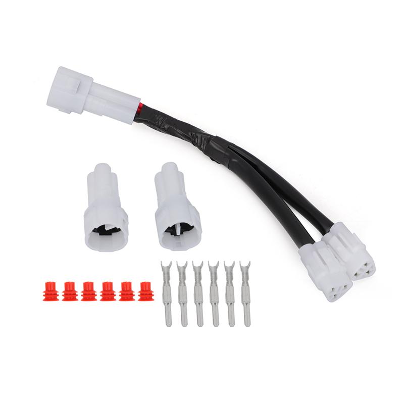 Motorcycle Power Outlet Splitter Kit For Yamaha Tenere 700 Super Tenere Conector for USB Charger GPS Auxiliary Light Heated Grip