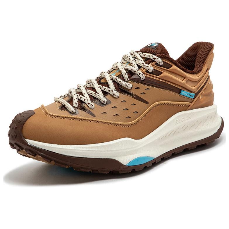 361 Wu Xia Collection Cushioning Abrasion Resistant Waterproof Slip Resistant Low top Running Shoes Men's Brown 672512212F-1