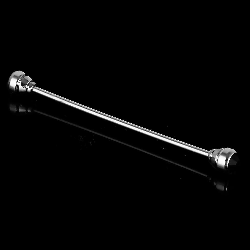 Herren Kragen Krawattennadel Krawattenklammer Bar Schlank Mode Schmuck Schwarz