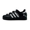 Originals Superstar 2 Bequeme Low-Top Skateboard-Schuhe Damen Schwarz Silber JI0079( team927-)