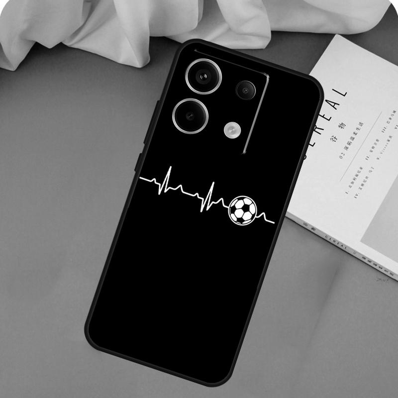 Football Soccer Ball Case For Xiaomi Redmi Note 13 Pro 14 12 11 10 9 11S 12S Redmi 15 14C 10C 12C 13C 15C Cover