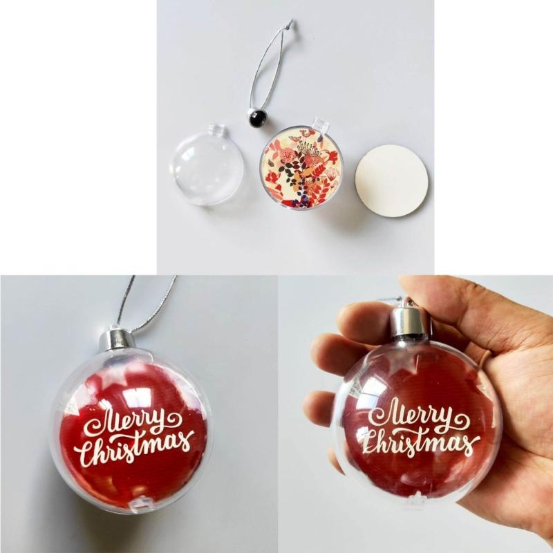 Thermal Sublimation Ornament Blank Multi Shape Christmas Decoration Pendant Heat Transfer Product DIY Crafts Making