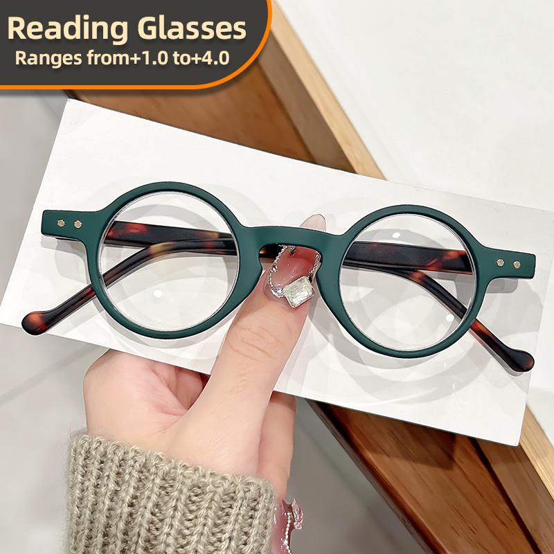 

Новые круглые очки для чтения с леопардовым принтом — это удобные, модные и классические очки для чтения как для мужчин, так и для женщин. 150 зелёный