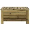 Garden Stool 62 x 63.5 x 32 cm Pressure Treated Pine Wood
