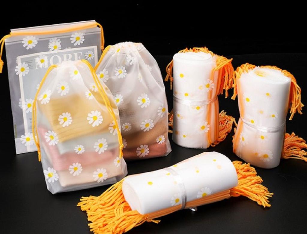 Bag Garden Home Matte Storage Bag Waterproof Packaging Drawstring bag For Household itemsTravel