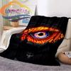 Chinese Dragon or Divine  Fluffy Blanket Flannel Warmth Soft Plush Sofa Throw Dragon Eye Square  Blanket Tourist
