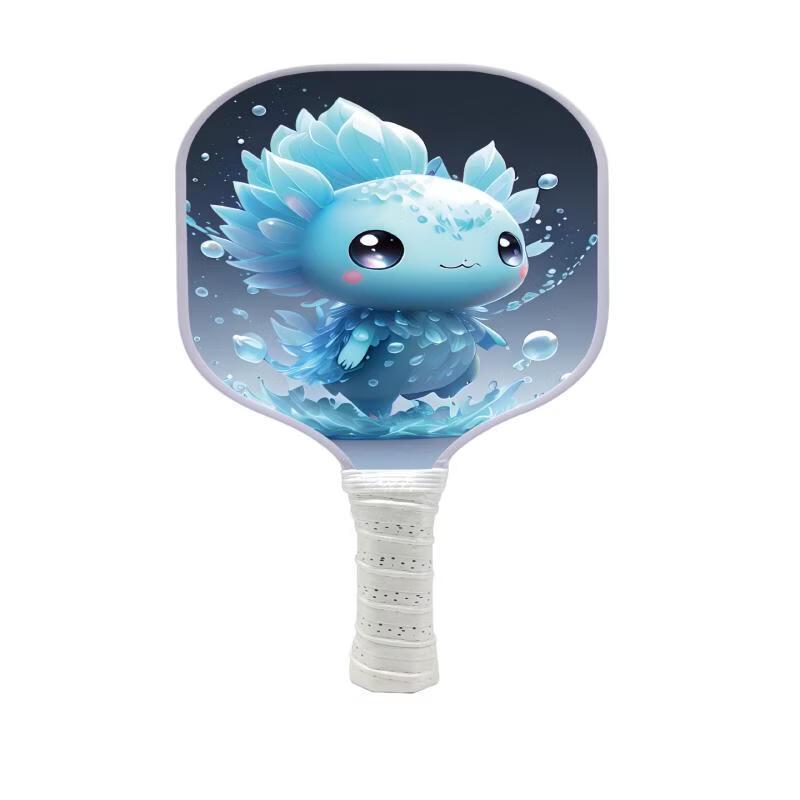 

Lishen Cartoon Girl Kids Fiberglass Pickleball Paddle Set