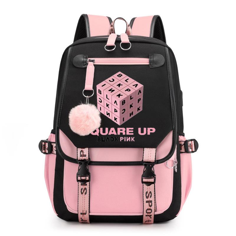 Peripheral Printing Student Schoolbag Outdoor Travel Leisure Backpack Computer Bag