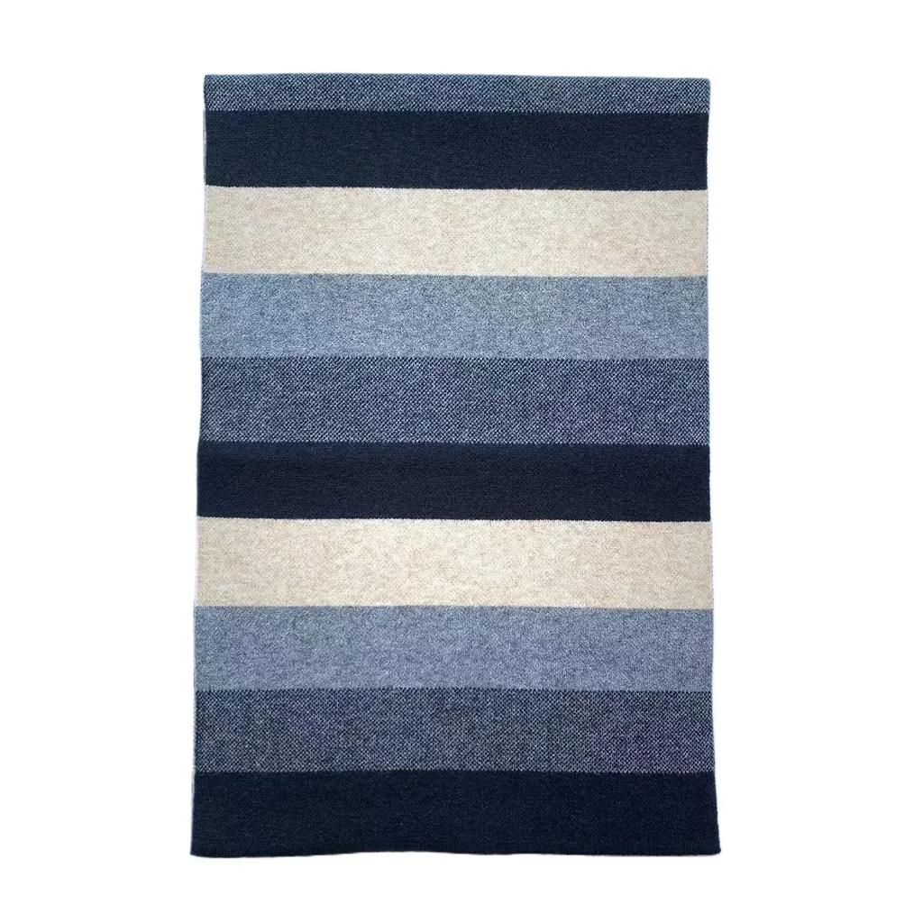 High Quality Classic Design Men's Scarf Autumn Winter Imitation Cashmere Dady's Muffler Business Jacquard Thermal Scaves Male