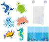Baby Bath Toys Fun Foam Animals Cognitive Floating Toy Traffic Bathroom Bathtub Toys For Babies Gifts Kids Early Educational Toy
