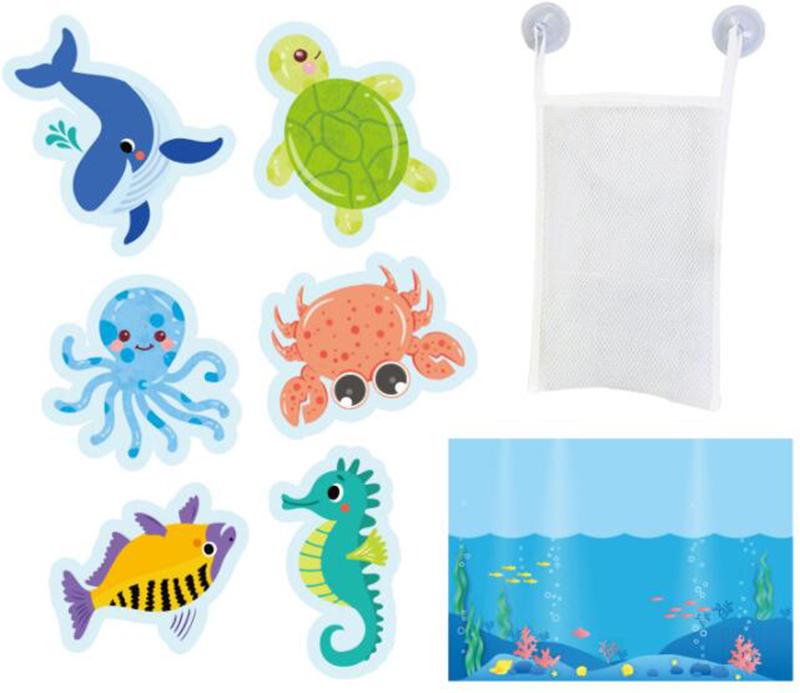 Baby Bath Toys Fun Foam Animals Cognitive Floating Toy Traffic Bathroom Bathtub Toys For Babies Gifts Kids Early Educational Toy