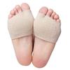 1Pair Forefoot Gel Pad Cushion Half Sock Supports Prevent Calluses Blister Silicone Metatarsal Sleeve Pads Half Toe Bunion Sole