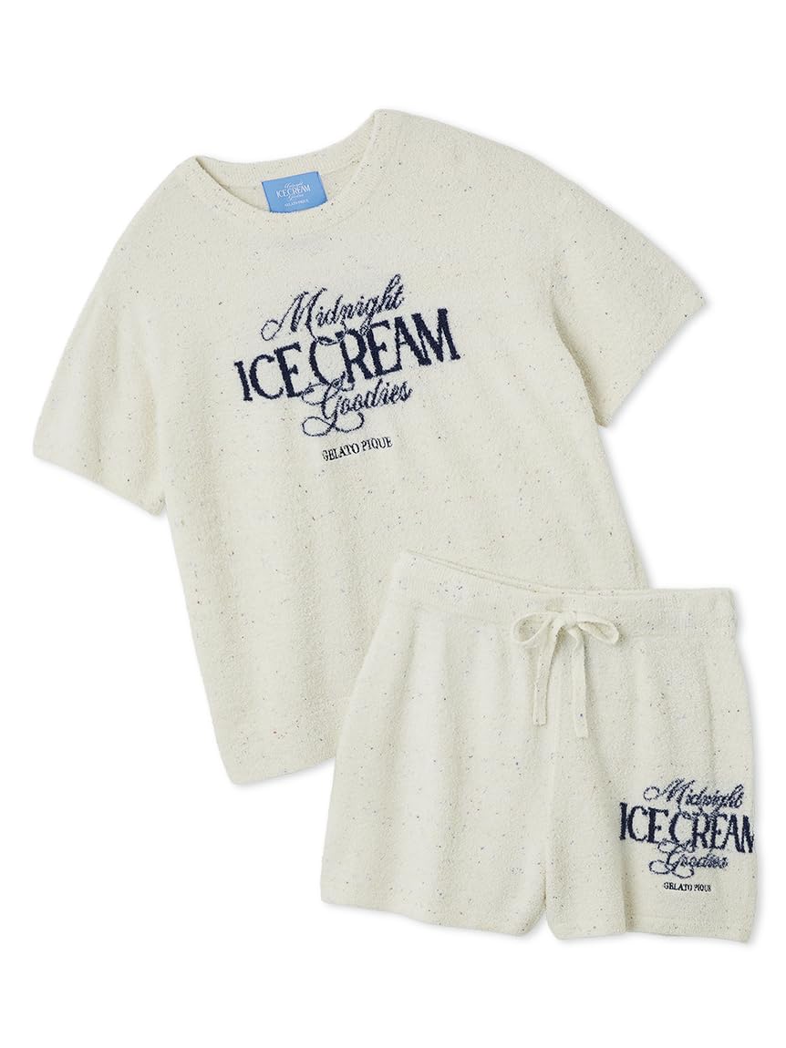 

Gelato Pique COOL COLLECTION ICE JQD Пуловер Шорты Комплект Белый & (PWNT252050) Женский