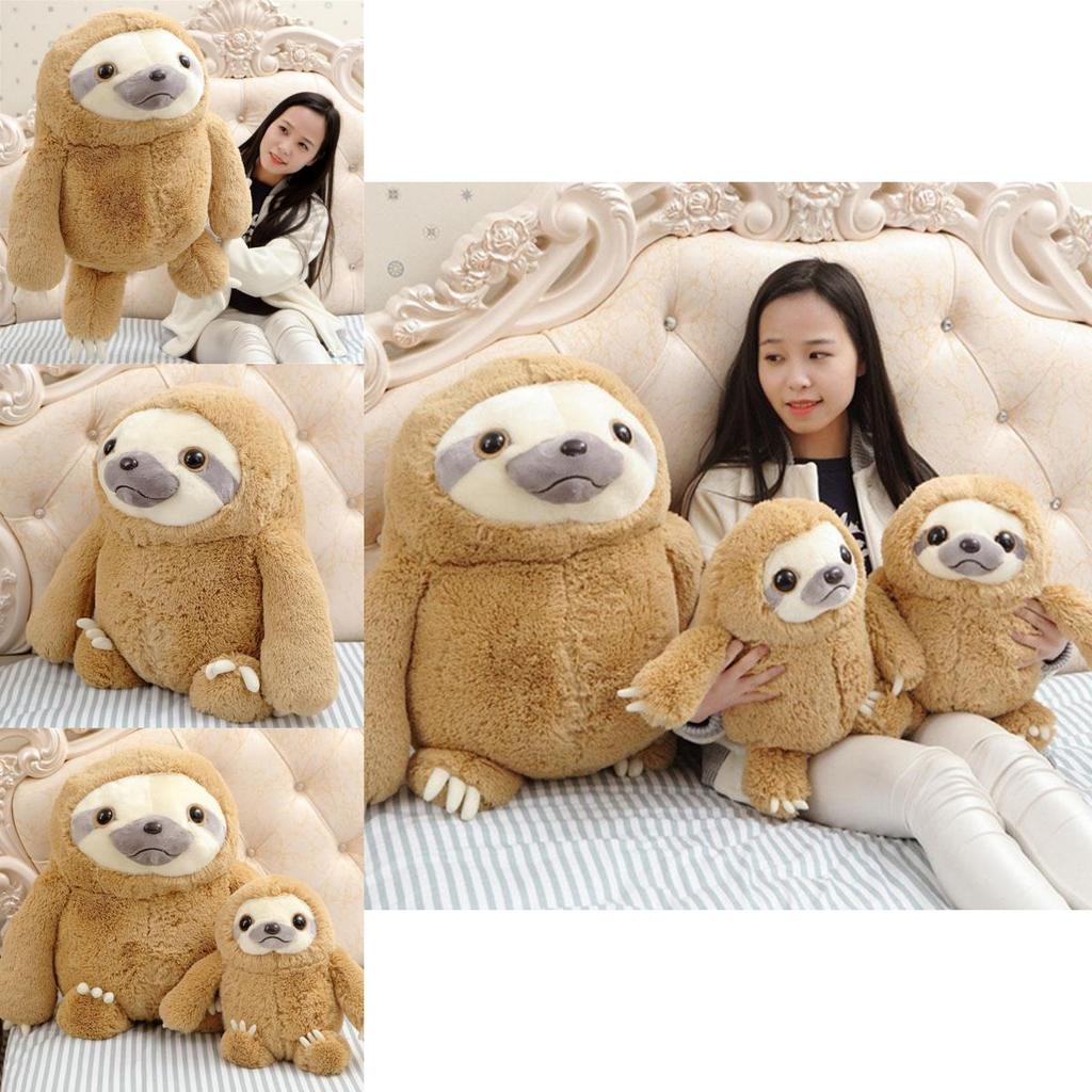 Entzückendes Neues Niedliches Riesiges Faultier Stofftier Plüschtier Puppe Weiches Spielzeug Kissen Geschenk Für Alle Altersgruppen