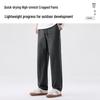 MINISO Men's Summer Quick-Dry Elastic Straight-Leg Ankle Pants