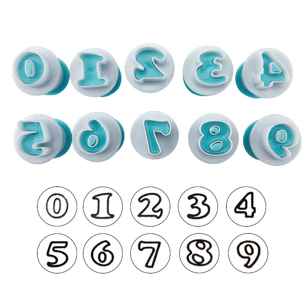 26pcs Push Easy Mini Upper&Lowercase alphabet letter Cookie Cutter Cake pops Baking Mold fondant cutter cake decoration tools
