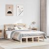 Solid Wood Bed without Mattress 120 x 200 cm Pine Wood