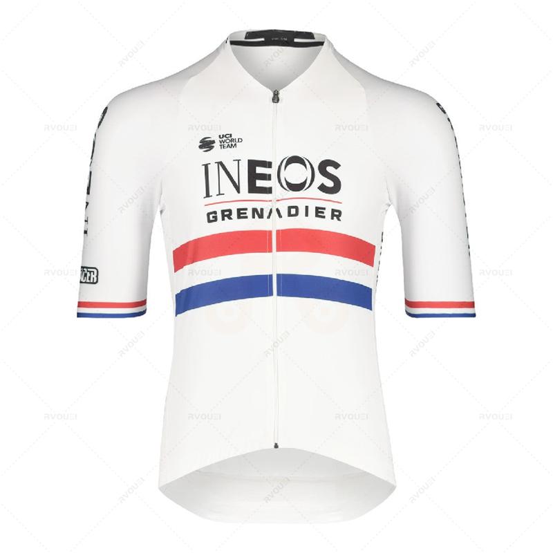 

2026 Limited Edition: Filippo Ganna Hour Record Bioracer Icon Cycling Jersey Set Summer Bicycle Suit Clothes Ineos Maillot Ciclismo L