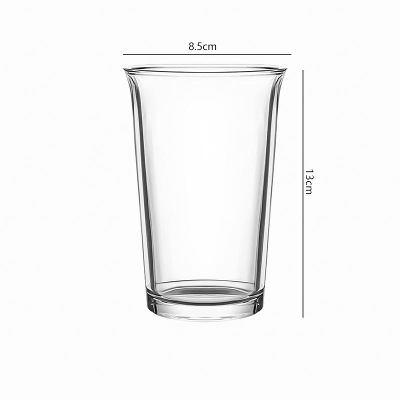 12.5 oz 365ml Simple Coffee Cup Cold Drink Milk Cups Household Creative Cold Brew Latte Mug Party Specific Bubble Cocktail Glass