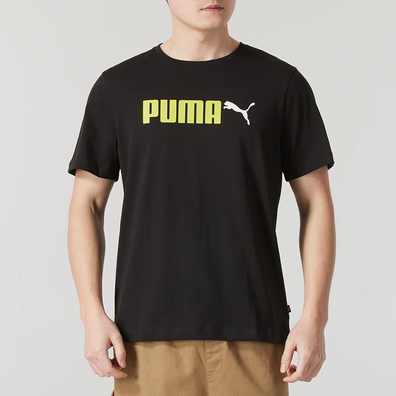 New PUMA Sports Life Collection T Shirt Men's Black 691341-51