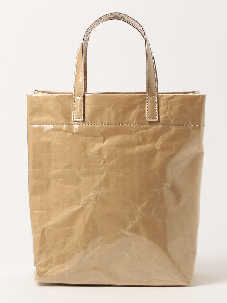 Bag Tote Bag BB Logo Shop Bag Beige One Size [BEAMS BOY] Women's