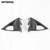 Front Fog Lamp Cover Trim For Nissan X-trail Xtrail Rogue T33    Carbon Fiber Foglight Protector Car Accessories