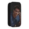 Large Capacity Pencil Pouch Dylan Obrien Actor Office Supplies Double Layer Pencil Case Stationery Women Makeup Bag Amazing Gift