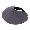 UV Protection Breathable Seamless Visor Cap Large Brim Foldable Sunscreen Empty Top Cap Sun Visor Anti-UV Women Sun Hat Travel