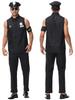 Costume Cosplay da Ufficiale di Polizia per Uomo